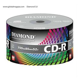 DİAMOND CD-R 700 Mb 80 Min 52X Boş Cd 50'li Paket
