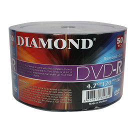 DIAMOND DVD-R 4.7GB BOŞ Dvd 50 li paket