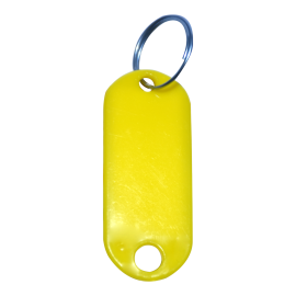 Sarı Plastik Anahtarlık 100 Adet
