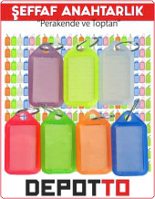  Plastik Anahtarlık